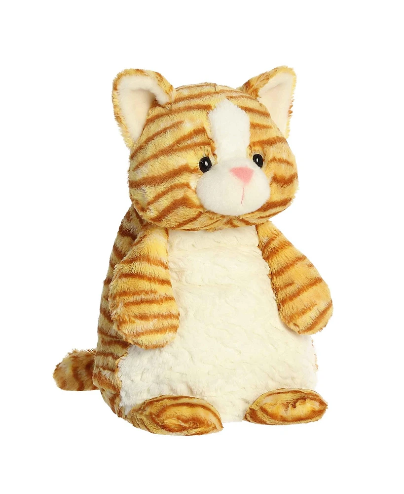 Aurora Large Comfy Kitty Huggle Pals Cuddly Plush Toy Yellow 12.5"