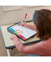 Dry-Erase Glass Board Memo Station