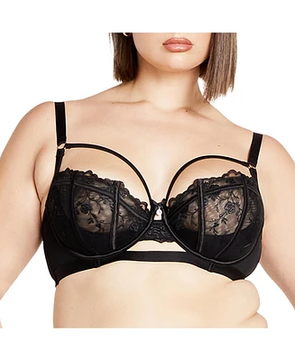 City Chic Plus Kristin Demi Underwire Bra