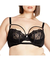 City Chic Women's Kristin Demi Underwire Bra