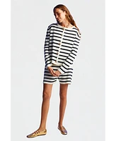 Nocturne Women's Striped Knitwear Cardigan