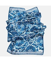 Rosalba - Long Satin Silk Scarf for Women