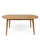 Acacia Wood Outdoor Dining Table - Seats 4