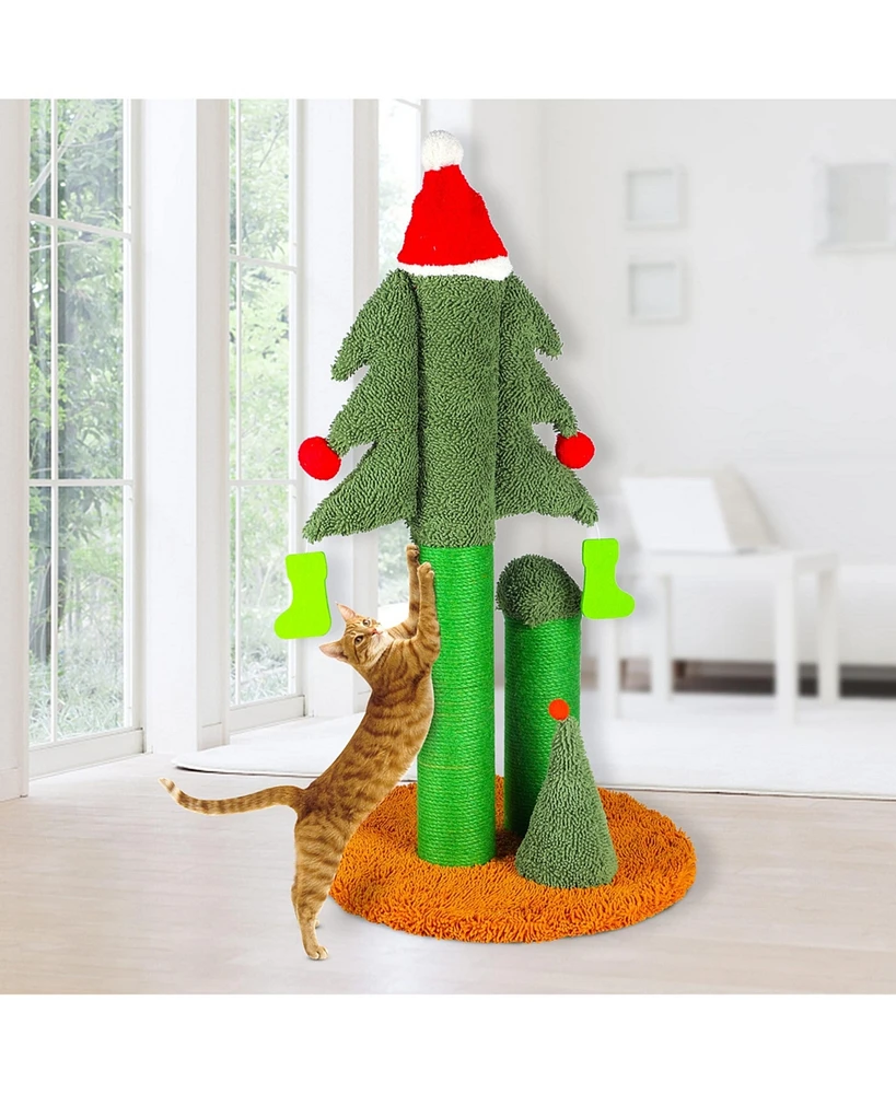 Simplie Fun Cat Scratching Post The Perfect Gift for Cats and Furniture Saviors