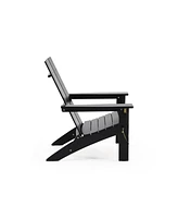Streamdale Furniture Rustic Folding Adirondack Chair Timeless Style, Effortless Comfort