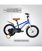 Safe Kids Bike Durable Brakes, Pneumatic Tires, Sturdy Frame, Reflectors