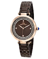 Porsamo Bleu Natalie Stainless Steel Brown Women's Watch 1252BNAS