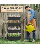 Streamdale Furniture 4-Tiered Vertical Garden Ergonomic, Space-Saving