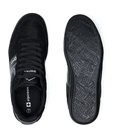 Alpine Swiss Men's Liam Fashion Sneakers Suede Trim Low Top Lace Up Tennis Shoes