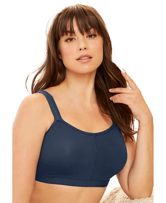 Comfort Choice Women's Plus Size Comfort Zone Wireless Bra