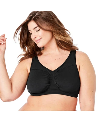 Comfort Choice Women's Wireless Leisure Bra