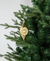 Glitzhome 160ct Christmas Elegant Silver Gold Deluxe Boxed Shatterproof Ornaments