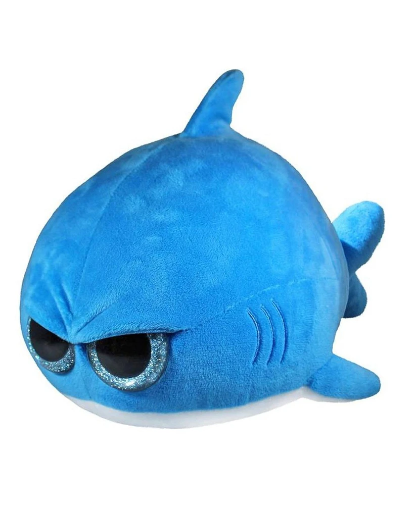 Basic Fun The Grumpy Octopus and Friends 8" Inch Plush, Grumpy Shark