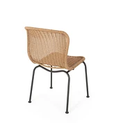 Sleek Outdoor Wicker Dining Chair Set for a Touch of Style and Comfort