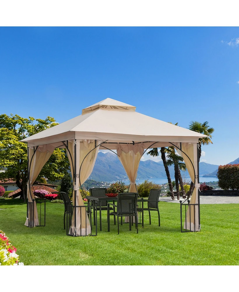 Simplie Fun Modern Outdoor Gazebo Stylish, Durable, and Bug-Free Shelter for Your Backyard