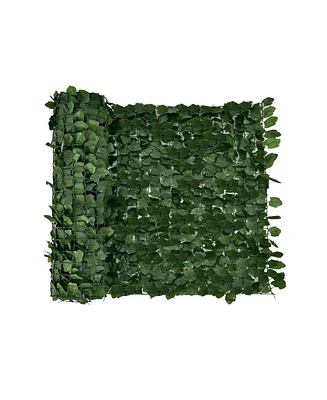 Slickblue 4 Pieces 118 x 39 Inch Artificial Ivy Privacy Fence Screen for Fence Decor
