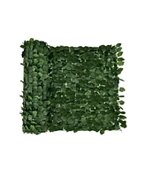 Slickblue 4 Pieces 118 x 39 Inch Artificial Ivy Privacy Fence Screen for Fence Decor