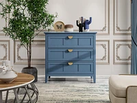 3 Drawer Cabinet, American Furniture, Suitable for bedroom, living room, study