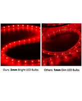 Yescom DELight 150' 2 Wire Led Rope Light Home Party Xmas In/Outdoor Decoration Lighting Red