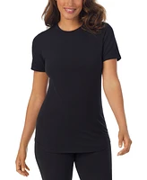 Cuddl Duds Women's Cottonwear Short-Sleeve T-Shirt