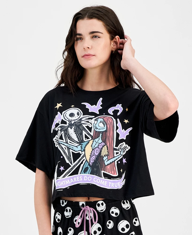 Disney Juniors' Nightmare Before Christmas Halloween Graphic T-Shirt