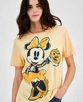 Disney Juniors' Minnie Halloween Crewneck T-Shirt