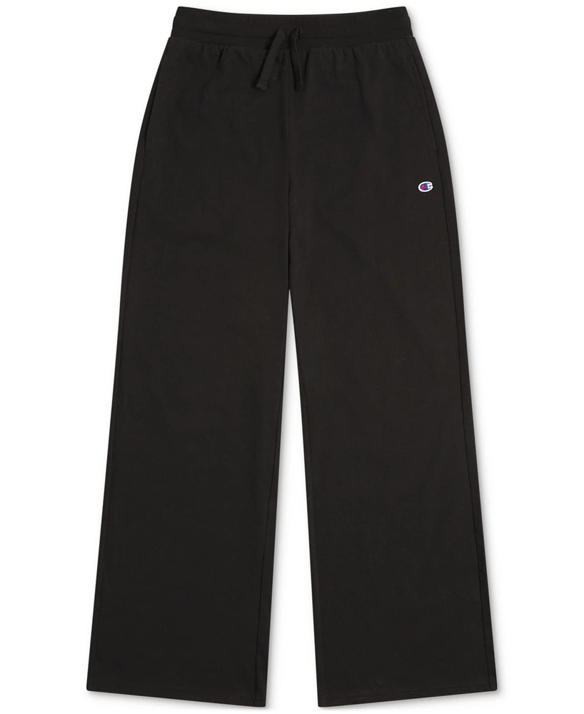 Champion Big Girls Wide-Leg Drawstring Pants