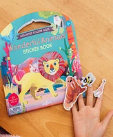 Eeboo Wonderful Animals Shiny Sticker Book