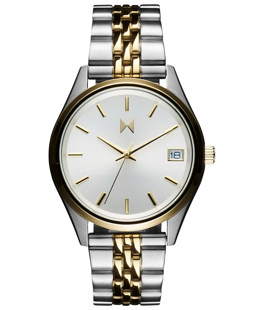 Mvmt Women's Rise Boyfriend Two-Tone Stainless Steel Watch 36mm - Two