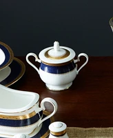 Noritake Odessa Cobalt Gold Sugar Creamer Set