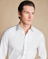 Charles Tyrwhitt Men's Slim-Fit Non-Iron Solid Dress Shirt