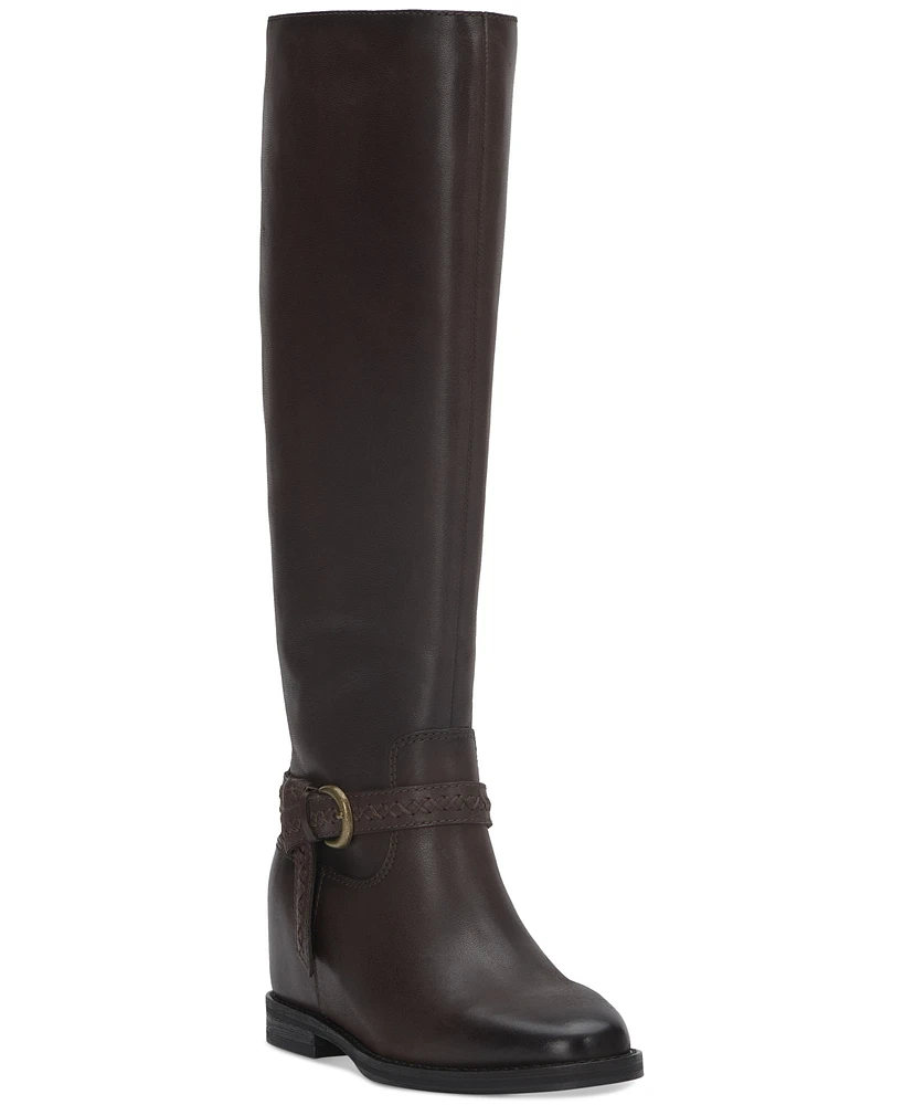 Lucky Brand Women's Maltet Knee-High Wedge Boots