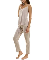 Roudelain Women's 2-Pc. Sweater-Knit Cami Pajamas Set