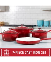 Basque Enameled Cast Iron Cookware Set