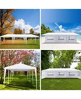 Inolait Sugift 30 Ft. W x 10 Ft. D Wedding Party Tent Canopy with 8 Side Walls