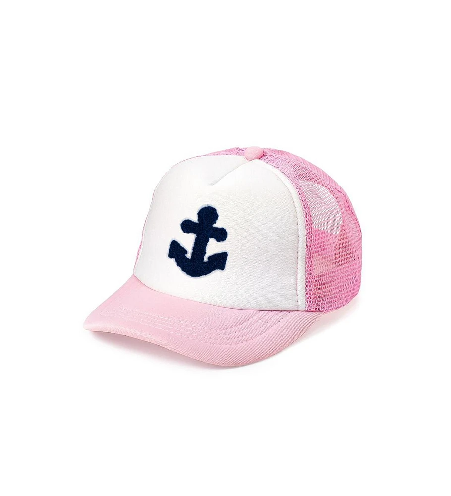 Sweet Wink Child Girl Anchor Patch Hat