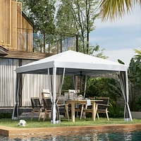 10'x10' Pop-Up Canopy Tent for Shade and Protection
