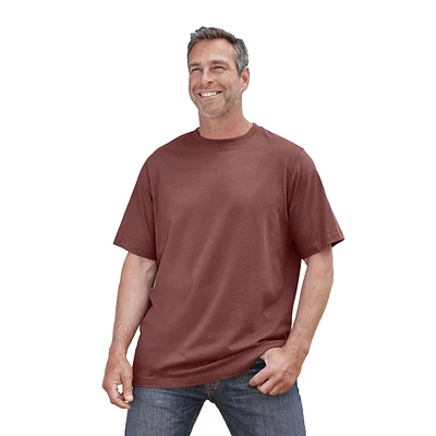 KingSize Big & Tall Shrink-Less Lightweight Crewneck T-Shirt