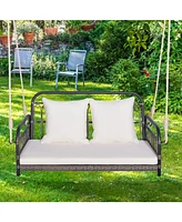 Vebreda 2-Person Outdoor Hanging Chair with Ropes