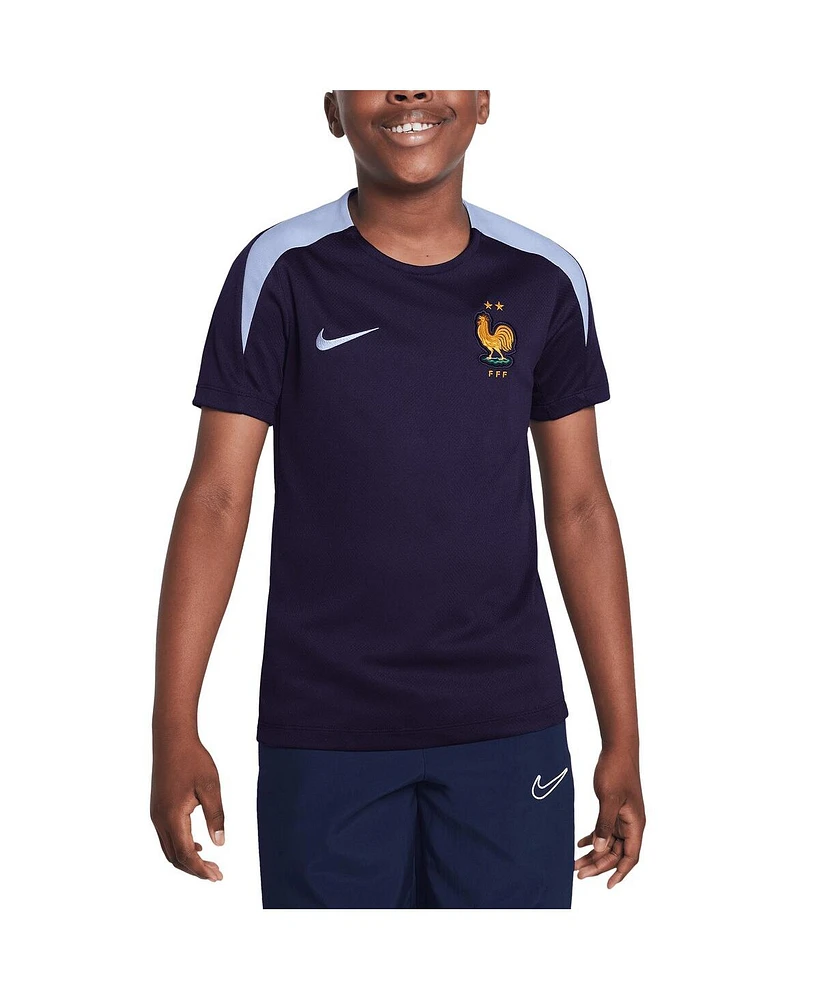 Nike Big Boys and Girls France National Team 2024 Strike Performance Top