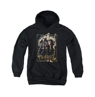 The Hobbit Boys Youth Three Pull Over Hoodie / Hooded Sweatshirt