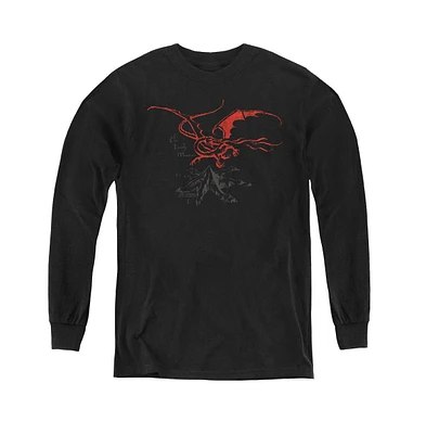 The Hobbit Youth Smaug Long Sleeve Sweatshirts