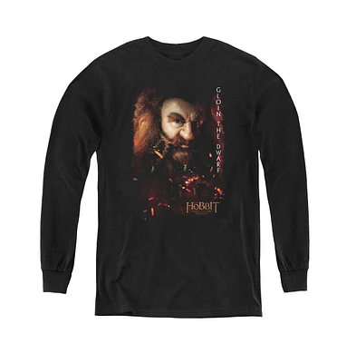 The Hobbit Boys Youth Gloin Poster Long Sleeve Sweatshirts