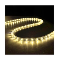 Yescom DELight 50' 2 Wire Led Rope Light In/Outdoor Home Holiday Party Xmas Decor Light Warm White