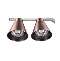 2 Dual Heat Lamp Food Warmer Countertop Buffet Food Court Restaurant Kitchen