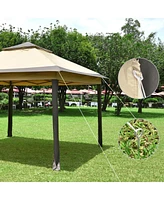 Yescom 11x11ft Pop-Up Gazebo Tent with Netting Carry Bag Carry Bag Party Home Backyard