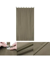 Yescom 54"x120" Outdoor Curtain Panel Tab Top UV30+ Patio Pergola Backyard 1 Piece