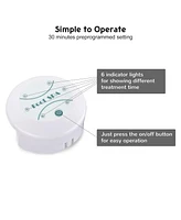 Yescom 25W Personal Foot Bath Spa Massager Machine w/ Tub Health Care Ionic Detox Home Salon