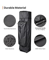 Universal Canopy Carry Bag Wheeled Pop Up Shelter Storage Case 10x20ft Canopy