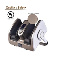 Electric Foot Massage Machine 360° Adjustable with Heat Shiatsu Roller Vibration